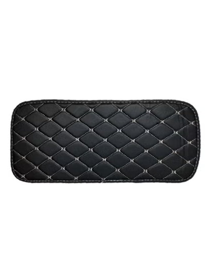 طقم دواسات أرضية سيارة عالمي، مصنوع من جلد صناعي عالي الجودة، بتصميم مبطن، يغطي كامل السيارة، مانع للانزلاق، مقاوم للماء والغبار، سهل التنظيف، لون أسود، لحماية داخلية السيارة، 5 قطع، دواسات للمقاعد الأمامية والخلفية، مناسب لسيارات السيدان وسيارات الدفع الرباعي والهاتشباك، إكسسوارات سيارات متينة - Image 3